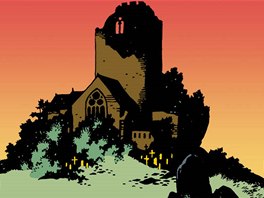 Z komiksu Hellboy - Pekelná knižnice, kniha první